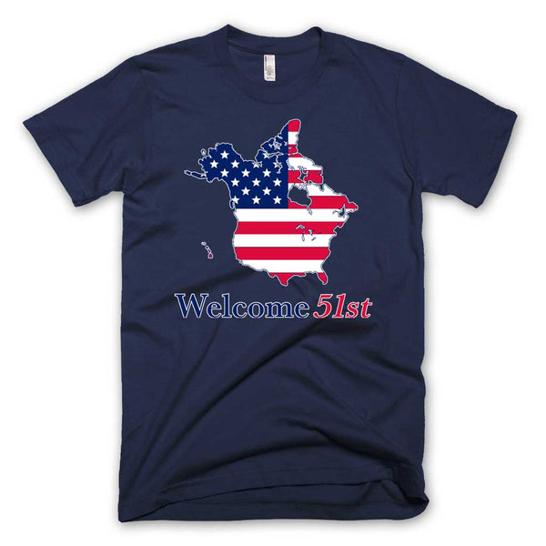 Welcome 51st - Map T-shirt