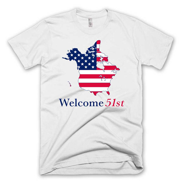 Welcome 51st - Map T-shirt